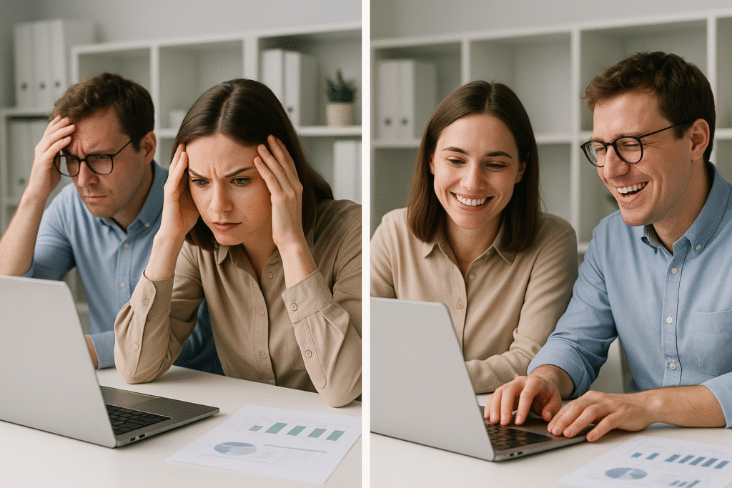 Voor en na Excel automatisering – van frustratie naar overzicht en werkplezier